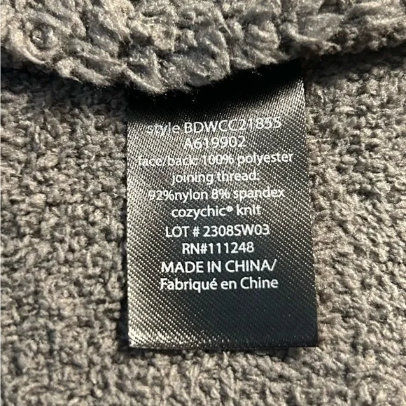 NWT Barefoot Dreams CozyChic Teddy Coatigan Anchor - Picture 13 of 15